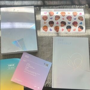 New BTS Love Yourself Album Set with Stickers and notes L